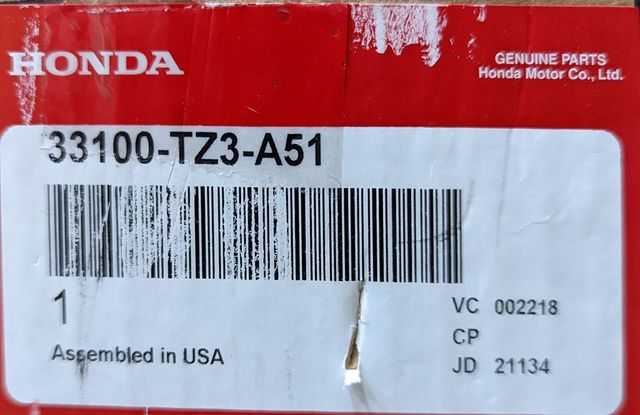 2018-2020 Acura TLX Right Passenger Side Headlight Lamp