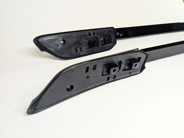 08L02-T6Z-102 - 2017-2026 Honda Ridgeline - Roof Rails (Black