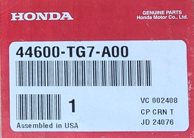 ドンハン A*A様 44600-TG7-A00 - 2016-2024 Honda - Hub Assembly Front | All