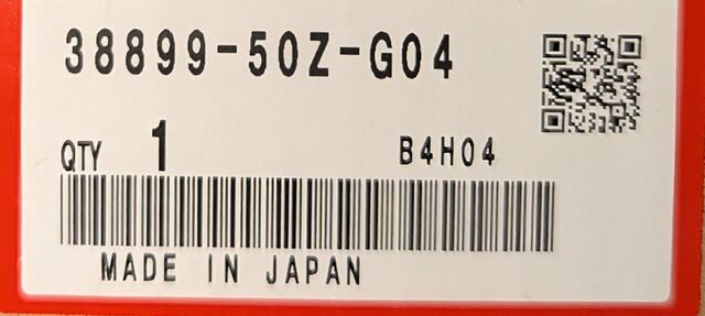 38899-50Z-G04 - Nd OIL14 (Service Co | All Discount Parts Store