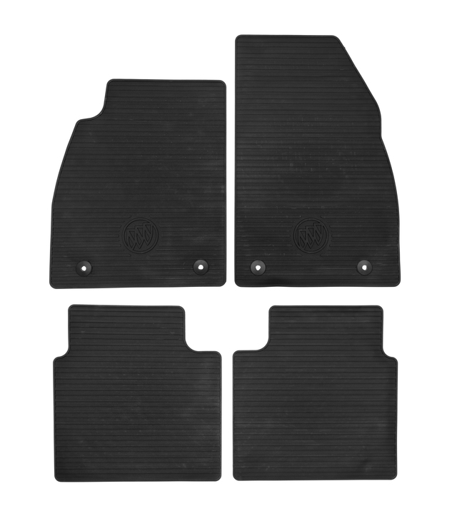 20132016 Buick LaCrosse Floor Mats, AllWeather 23101701 GM Parts Center