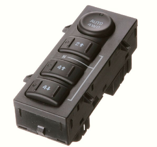 2005-2007 GM Switch Asm,Trfer Case Sel(4 Btn Swch (Bl Black 19259313 ...