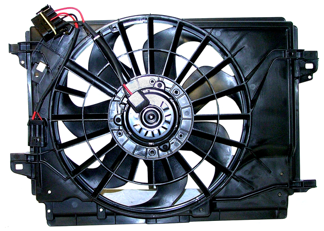Engine Cooling Fan Assembly with Shroud