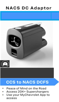 Genuine GM (NACS) DC Adapter Package