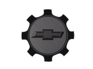 Center Cap in Black with Black Bowtie Logo