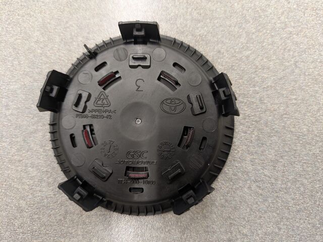 Genuine Official Toyota Trd Pro Center Cap part# PT998-89210-F2