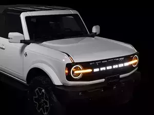 Illuminated Grille Letters For Vehicles with Front Camera