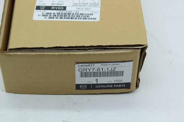 GRY7-61-1JZA - Display Information, Mazda 6, GRY7-61-JZA Mazda