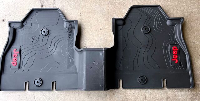 All-Weather Floor Mats for Jeep Wrangler 4-Door 82216623AB | MOPAR