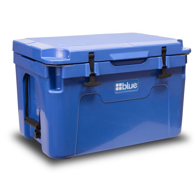 55 Quart Ice Vault RotoMolded Cooler Blue Coolers BC55QTBL Pro