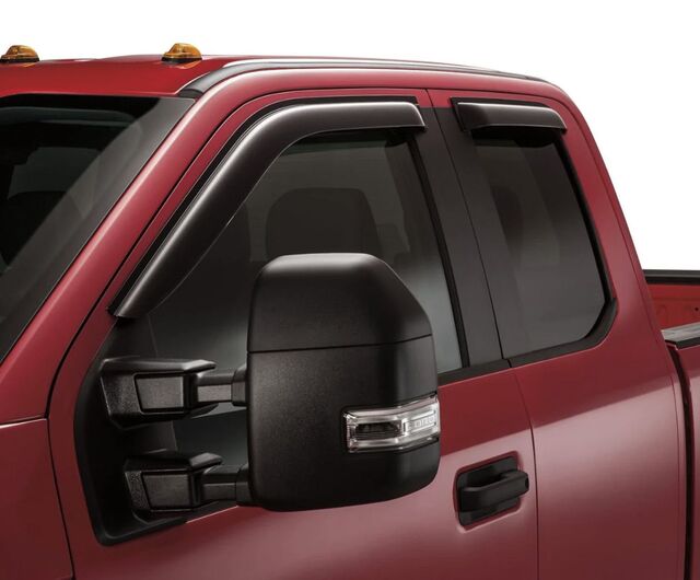 F150 Side Rear Window Deflector Smoke Side Window Deflector for F-150/SuperDuty Super Cab VFL3Z-18246H ...