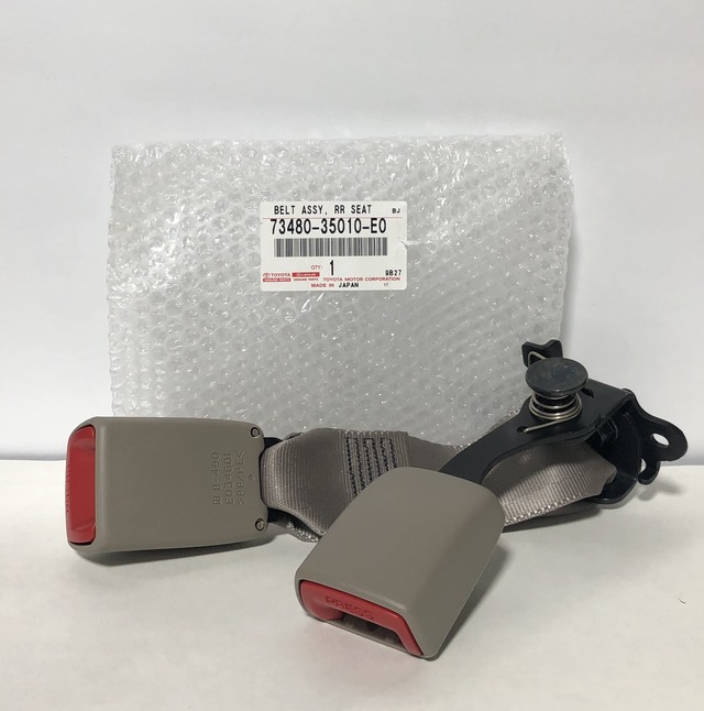 7348035010E0 Lap Belt Assembly 20032009 Toyota 4Runner OEM