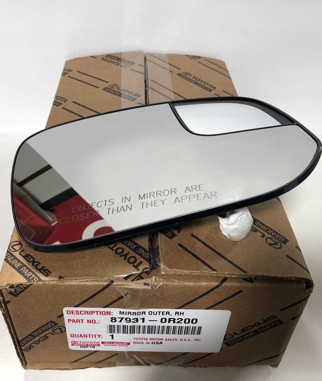 879310R200 Mirror Glass 20162018 Toyota RAV4 OEPartsQuick
