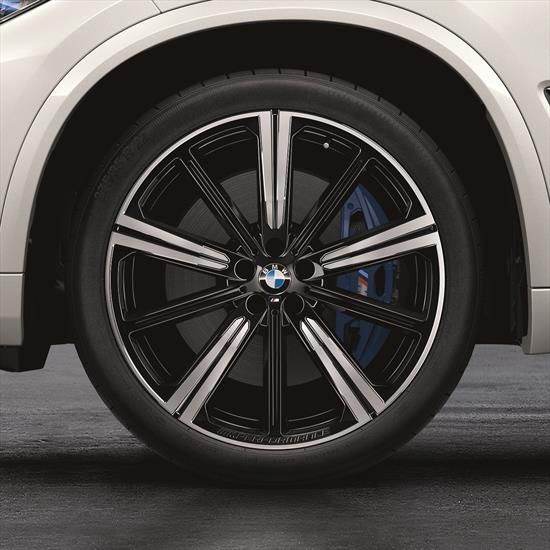 【美品 BMW G05 X5 Mスポーツ 純正 22インチ ブラック 4本】 Genuine BMW 36-11-2-459-599 | ​G05 X5, G06 X6 M Performance