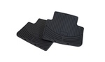 82550151491 - Genuine BMW Rear All Weather Rubber Floor Mat Set - Gray 82550151491 - Genuine BMW Rear All Weather Rubber Floor Mat Set - Gray
