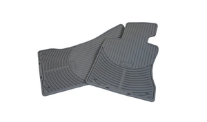 Genuine BMW All-Weather Front Floor Mats — Black Rubber For E46 3 Series