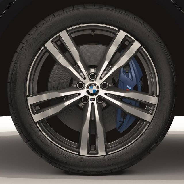 Genuine BMW 36115A279F0 G07 X7 21" Style 754M Double Spoke Orbit Grey Winter Wheel/Tire