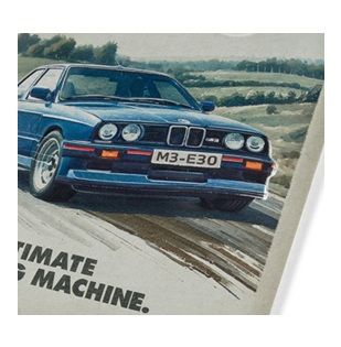 Genuine BMW 80-23-5-B81-114 | Metal Sign - E30 M3 | FREE Shipping