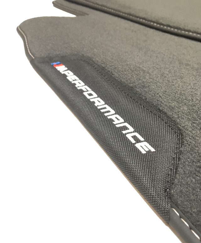 Genuine BMW 82112475197 F10 5 Series M Performance Floor Mats Set FREE Shipping on Most