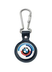 thumbnail image 2 of BMW Key Chain - Faux Leather - Made In France 2 of 3