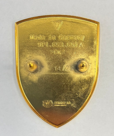 Genuine Porsche 9P1-853-601-A |Porsche Crest | FREE Shipping on 