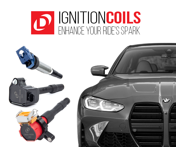 Genuine DINAN D6500009 Dinan Ignition Coil (B Series Style), Red