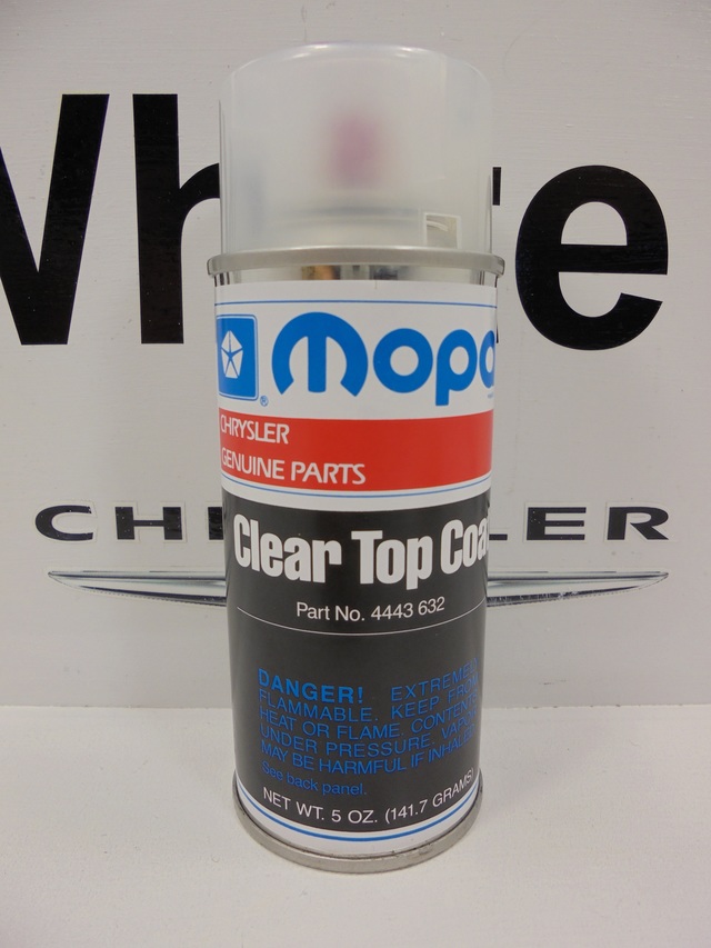 20052021 Mopar Touch Up Paint, Clear Coat 4443632AB Steve White Parts