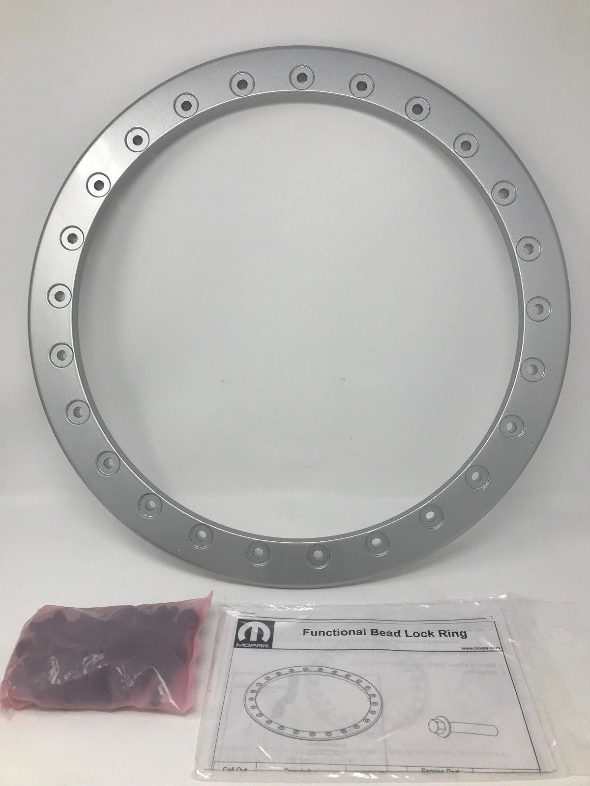20162018 Jeep Functional Bead Lock Ring Kit P5160154AA Steve White Parts
