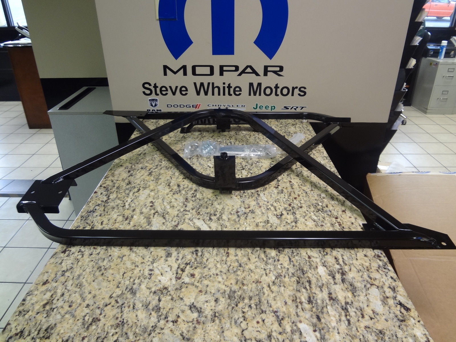 0819 Challenger Frame X Cross Brace Sub Frame Connectors Connector