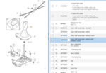 2008-2013 Volvo Shift Lever