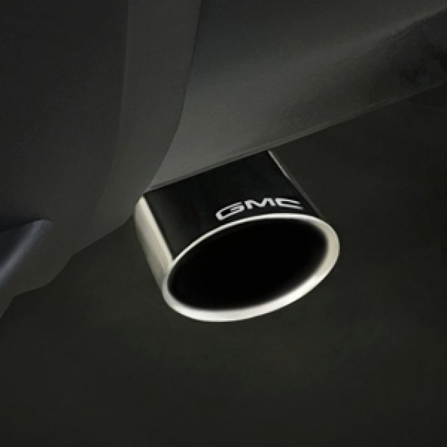 19156358 5.3L Polished Stainless Steel DualWall AngleCut Exhaust