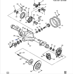 26064028 - Differential Drive Pinion Gear Seal 1990-2014 GM | GMPartsNow
