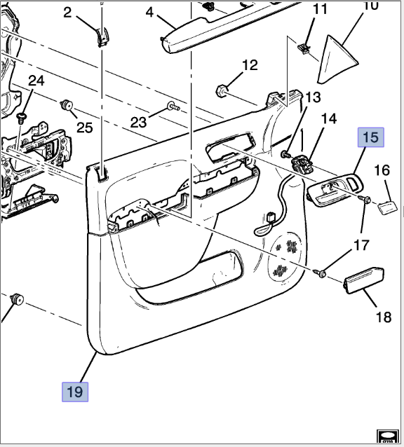 OEM GM Trim For 84127280 | Suburban Auto Parts