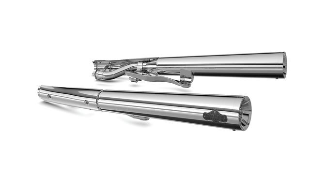 77119444951 - Tapered Exhaust Muffler, Chrome-Plated 2019-2024 BMW 