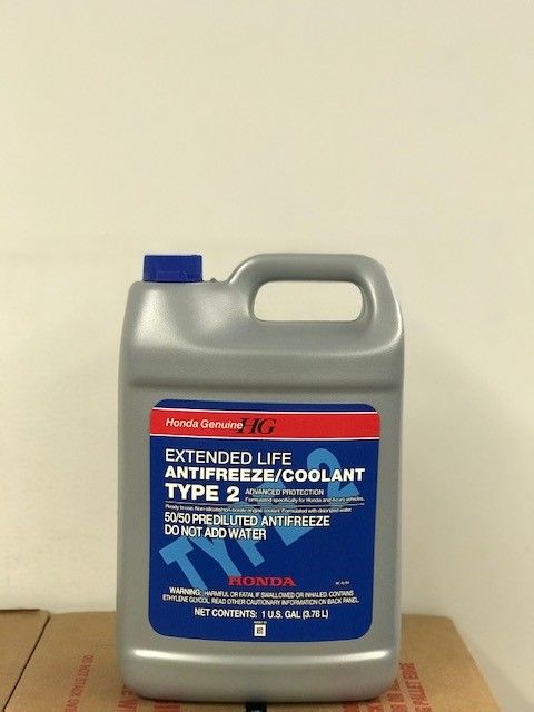 Honda coolant type 2