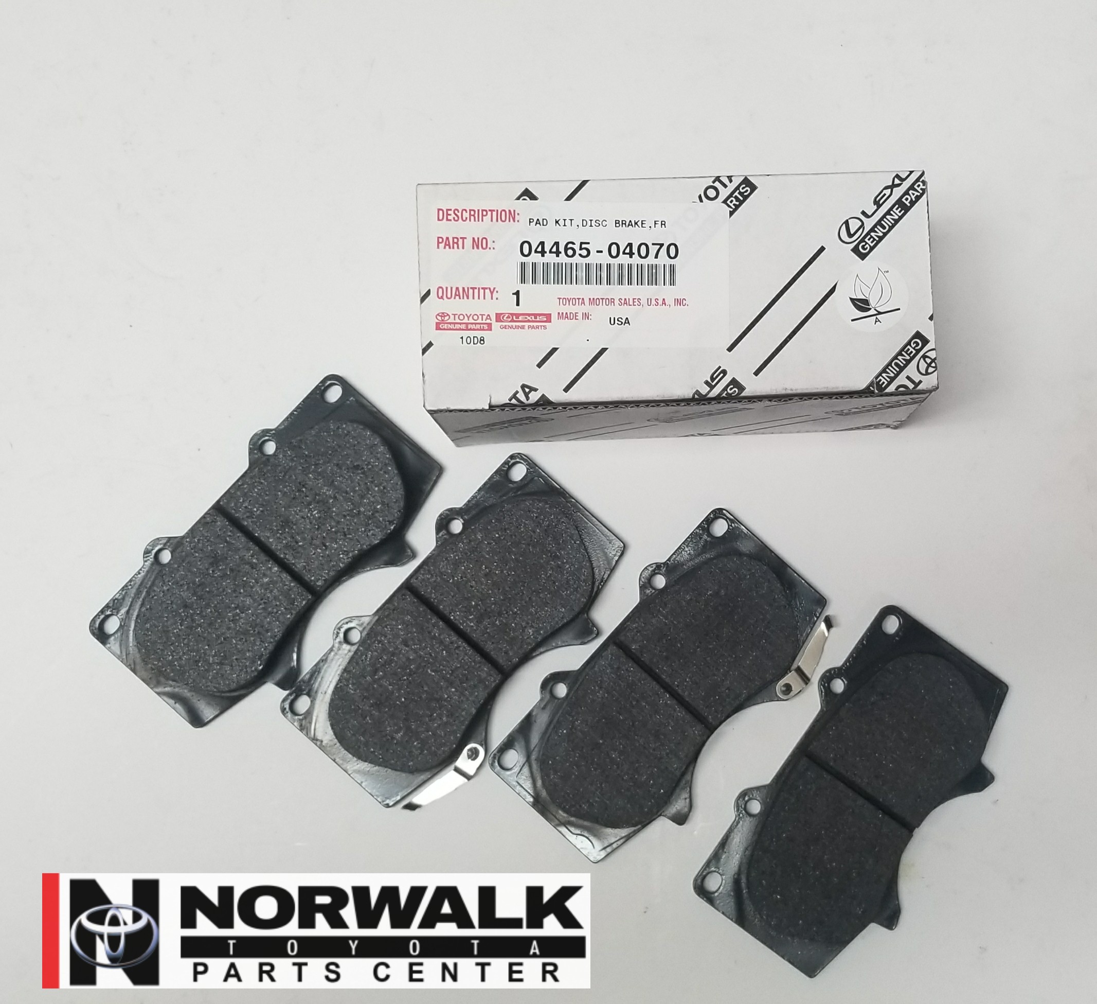 Toyota Brake Pads >> Brake Pads Toyota 04465 04070 Toyota Parts Toyota Parts Giant Toyota Brake Pads >> Brake Pads Toyota 04465 04070 Toyota Parts Toyota Parts Giant