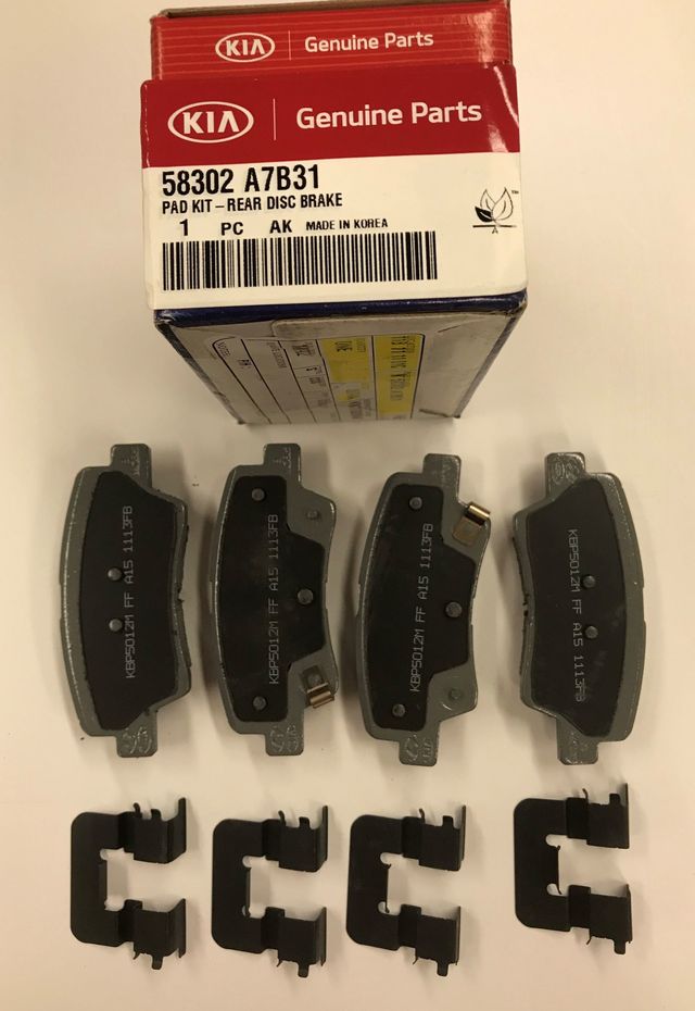 20172018 Kia Brake Pads 58302A7B31 Kia Parts Store Kia Wholesale
