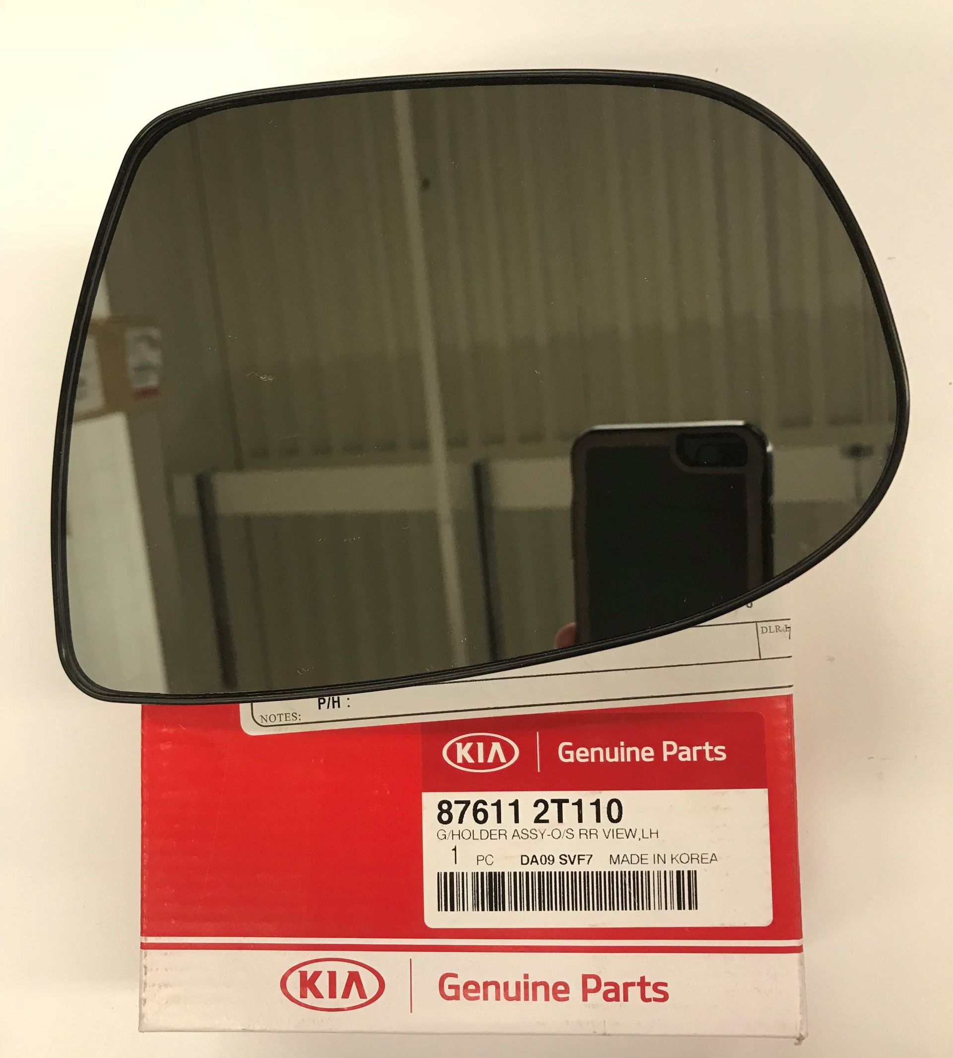 876112T110 Mirror Glass 20112016 Kia Optima Kia.Parts Store