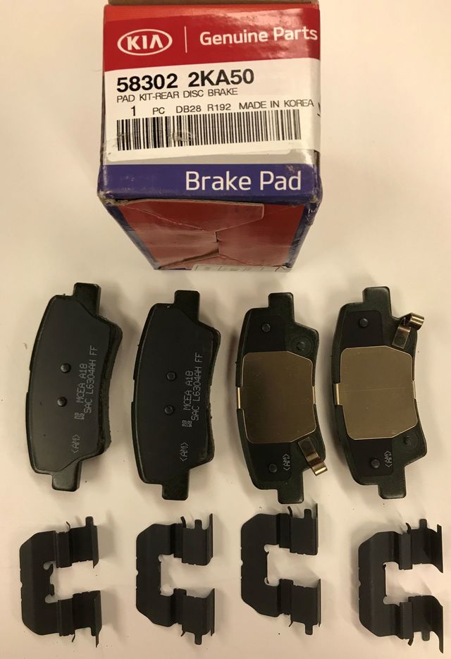 20122013 Kia Soul Brake Pads 583022KA50 Kia Parts Store Kia Wholesale