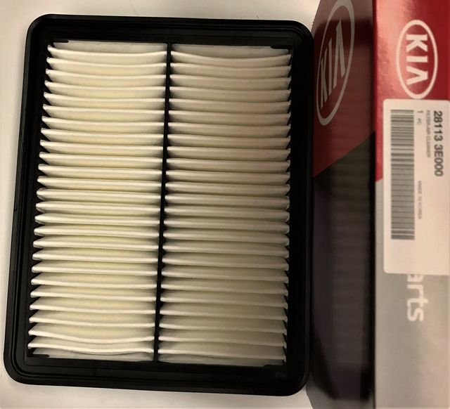 Genuine Style Engine Air Filter For Kia Sorento 2003-2009 – Direct Fit 281133E000, Replaces A35517 & CA9525