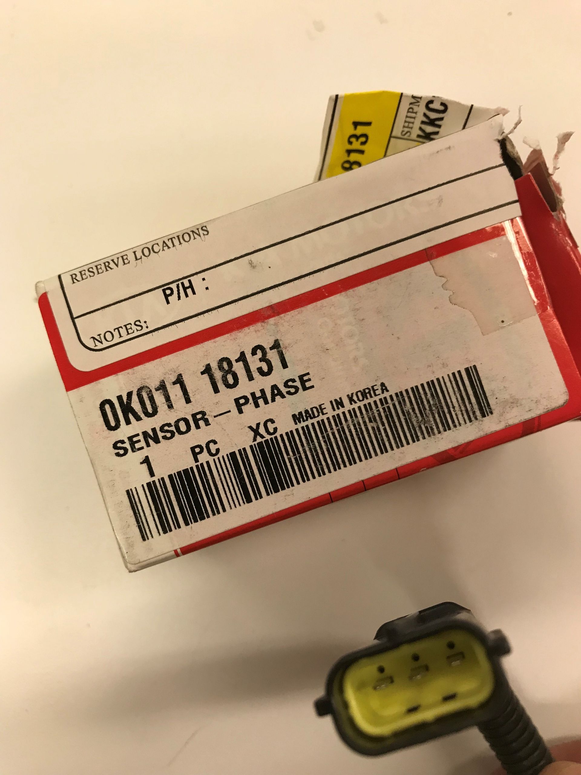 0K01118131 Camshaft Position Sensor 19952001 Kia Kia.Parts Store