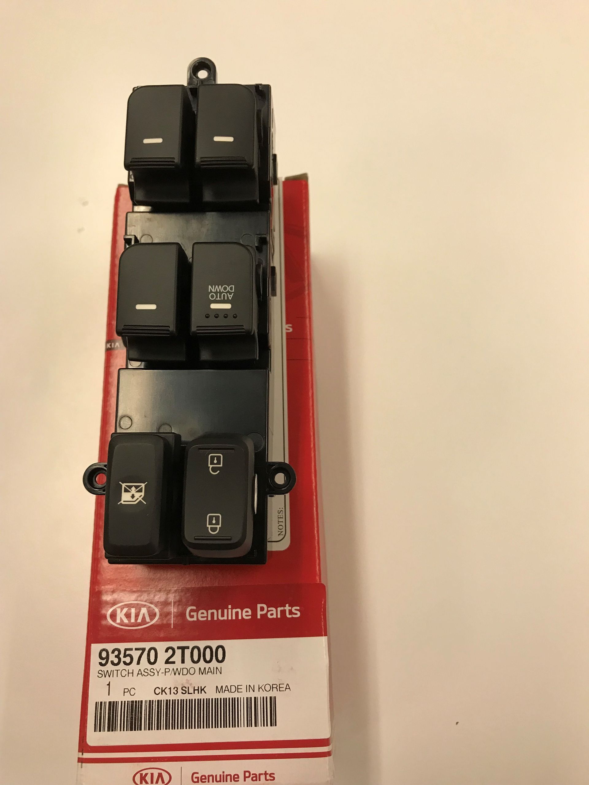 935702T000 Window Switch 20112013 Kia Optima Kia.Parts Store