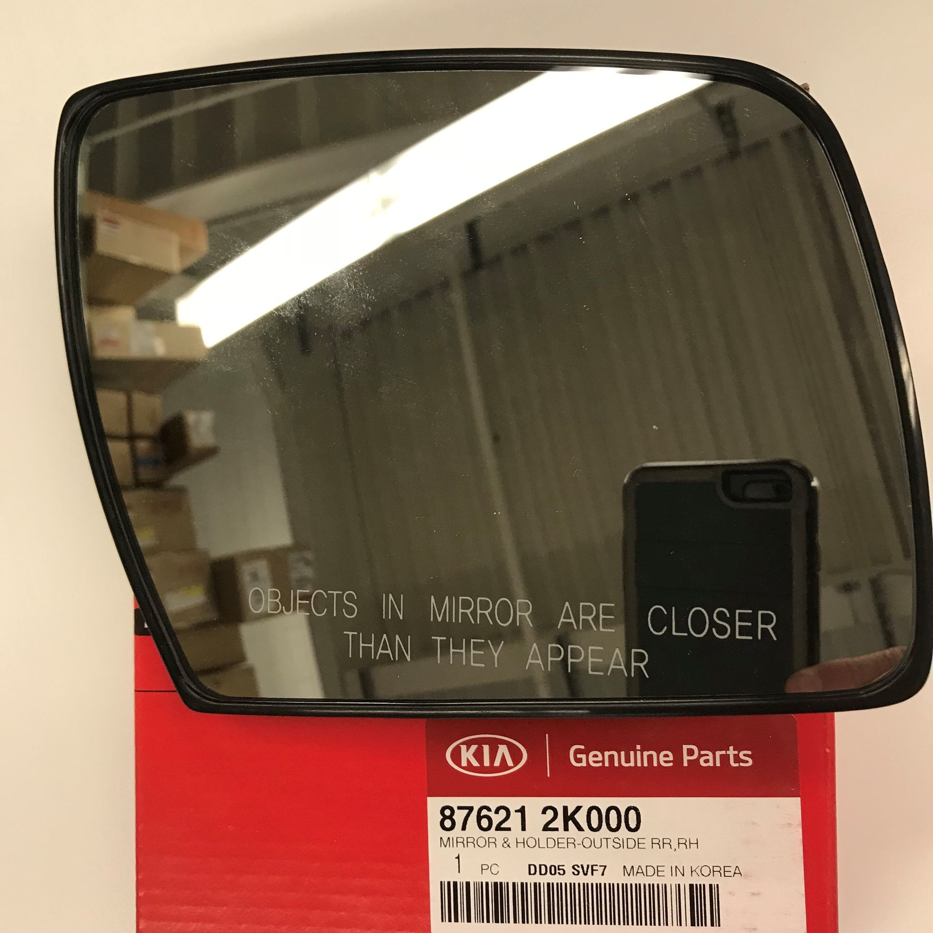 876212K000 Mirror Glass 20102013 Kia Soul Kia.Parts Store