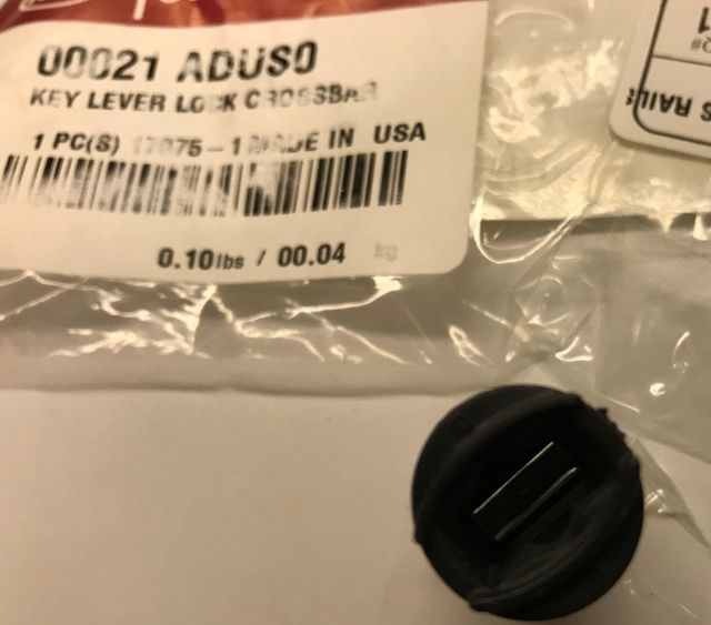 Other Car & Truck Exterior Parts OEM NEW Genuine Roof Rack Key Lock