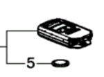 2017-2020 Honda Civic - Fob Assembly Entry Key