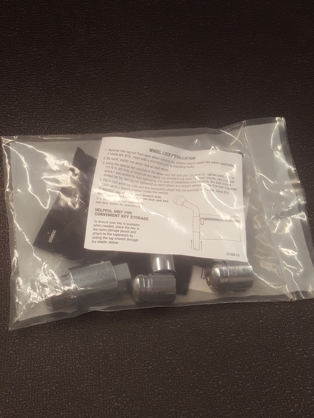 08W42SNA101 Wheel Locks Chrome Exposed 20062021 Honda Genuine