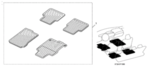 2013-2016 Honda Accord - Floor Mats All-Season