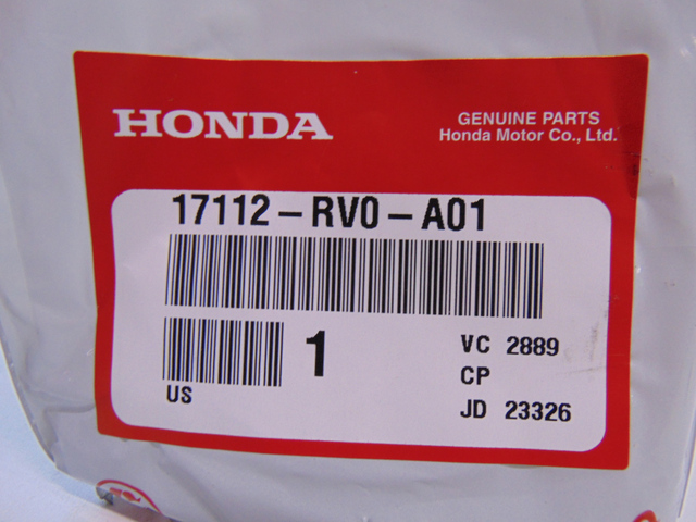 17112-RV0-A01 - 2011-2017 Honda - Seal Bore Plate | Genuine Honda Parts