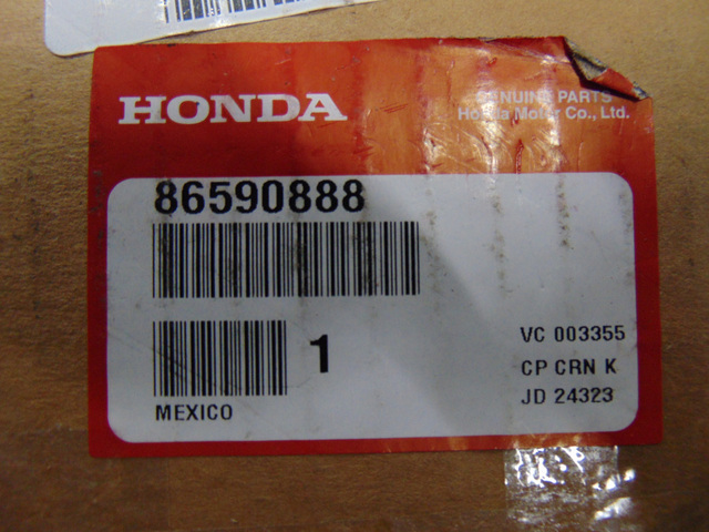 86590888 - W Panel Rear *998P* | Genuine Honda Parts