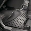 2011-2017 Honda Odyssey All Season Floor Area Rubber Mats Complete Set Of 4 Black